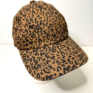 Four Buttons San Diego Hat Company Leopard Print Women’s Cap